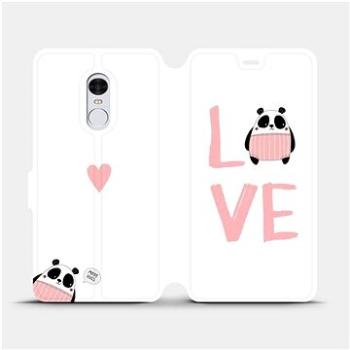 Flipové pouzdro na mobil Xiaomi Redmi Note 4 Global - MH09S Panda LOVE (5903226752614)