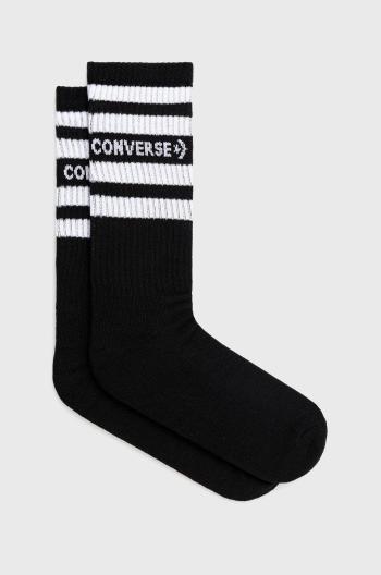 Ponožky Converse (2-pak) pánské, černá barva