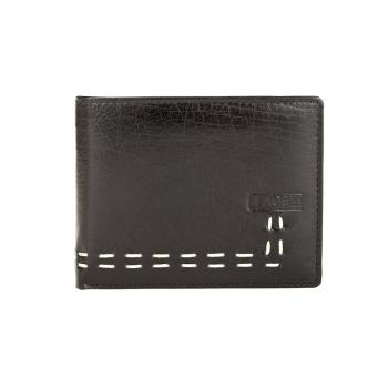 Lagen Pánská peněženka kožená LM 7617 Černá