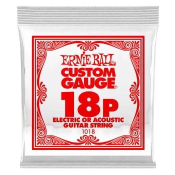 Ernie Ball Plain Steel Single .018