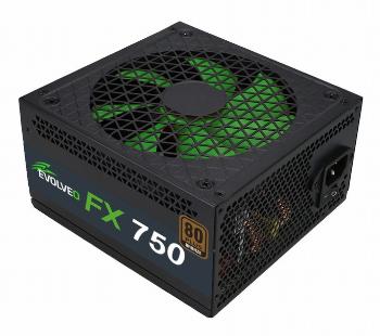 EVOLVEO FX 750, zdroj 750W ATX, 14cm, tichý, 80+ bronze, bulk