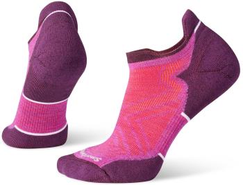 Smartwool W RUN TARGETED CUSHION LOW ANKLE SOCKS meadow mauve Velikost: L