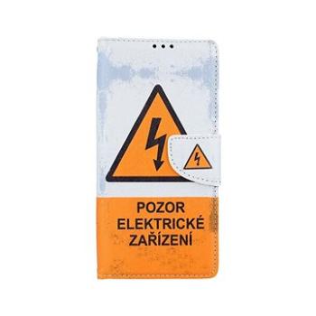 TopQ Xiaomi Redmi 9A knížkový Pozor elektrické zařízení 51536 (Sun-51536)