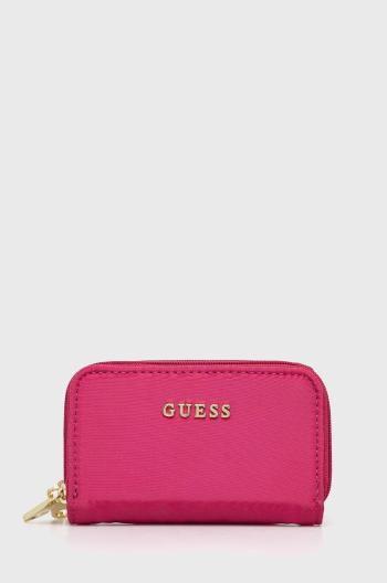 Peněženka Guess růžová barva