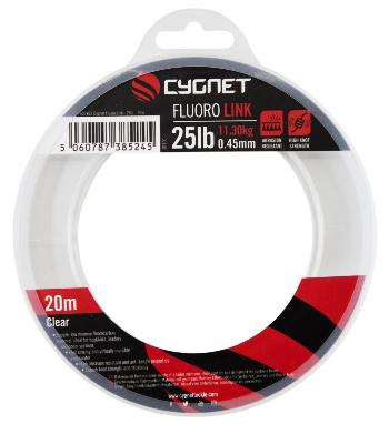 Cygnet návazcový vlasec fluoro link 20 m - 0,45 mm 25 lb 11,3 kg