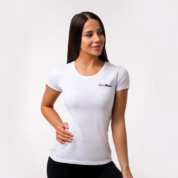 Dámské tričko Basic White XL - GymBeam