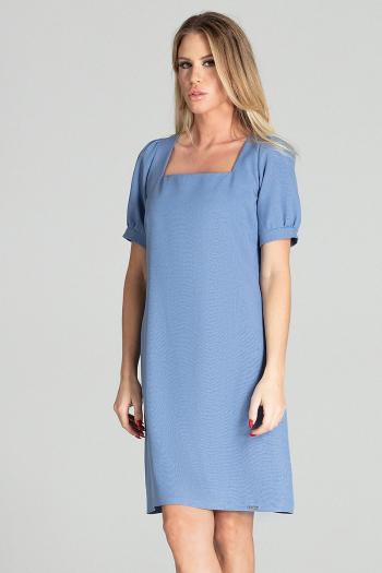Modré šaty M704
