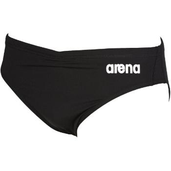 Arena SOLID BRIEF Pánské slipové plavky, černá, velikost 6