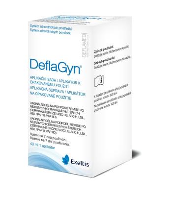 DeflaGyn Vaginální gel aplikační sada 40 ml