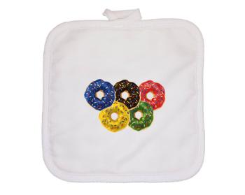 Chňapka čtverec Donut olympics