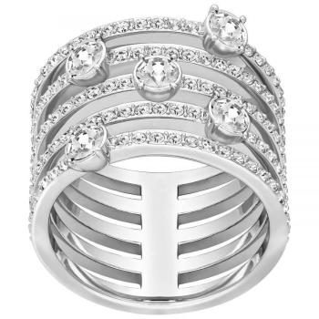 Swarovski Masivní prsten s krystaly Swarovski 5184243 52 mm
