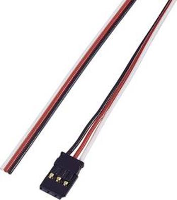 Kabel s konektorem Futaba, Modelcraft, 0,14 mm², 300 mm