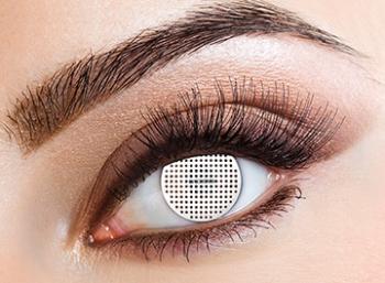 Eyecasions Čočky White Mesh