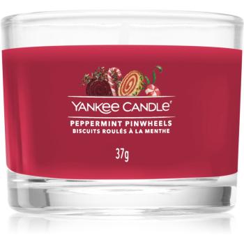 Yankee Candle Peppermint Pinwheels votivní svíčka I. 37 g