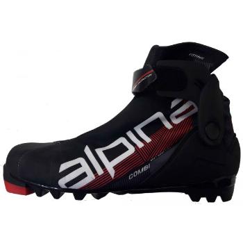 Alpina N COMBI JR Juniorská kombi obuv na bězecké lyžování, červená, velikost 39