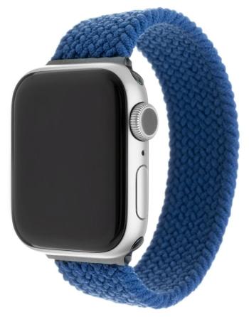 FIXED Elastický nylonový řemínek FIXED Nylon Strap pro Apple Watch 42/44mm, velikost XL FIXENST-434-XL-BL, modrý - rozbaleno