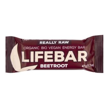 Tyčinka Lifebar s červenou řepou 47 g BIO LIFEFOOD