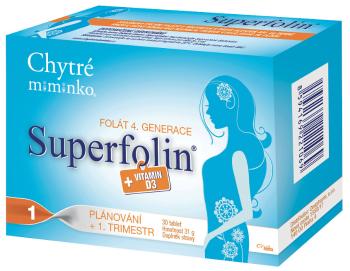 Chytré miminko Superfolin 1 PLAN 30 tablet