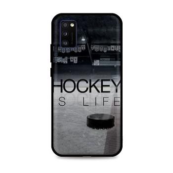 TopQ Samsung A41 silikon Hockey Is Life 52305 (Sun-52305)