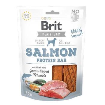 Brit Jerky Salmon Protein Bar 80g