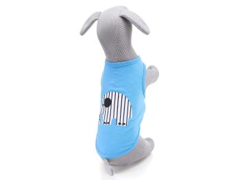 Vsepropejska Faty tričko s obrázkem pro psa Barva: Modrá, Délka zad (cm): 30, Obvod hrudníku: 39 - 43 cm