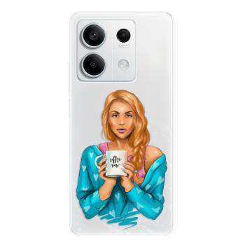 Odolné silikonové pouzdro iSaprio - Coffe Now - Redhead - Xiaomi Redmi Note 13 5G