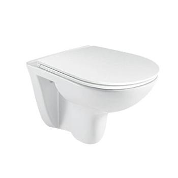 Mereo WC závěsné, RIMLESS, 530x355x360, keramické, včetně sedátka CSS113S (VSD81S)
