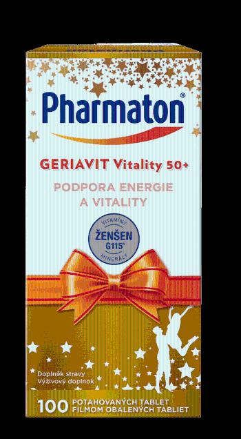 Pharmaton Geriavit Vitality 50+ Dárkové balení, 100 tablet