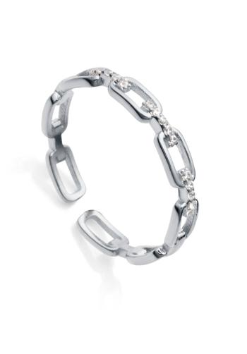 Viceroy Elegantní otevřený prsten ze stříbra Elegant 13044A01 54 - 56 mm