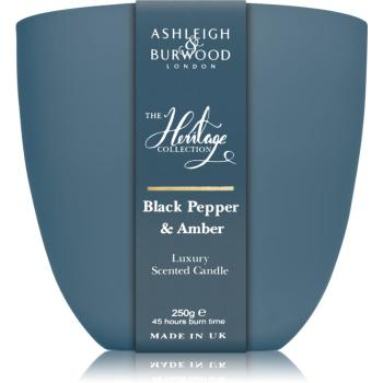 Ashleigh & Burwood London The Heritage Collection Black Pepper & Amber vonná svíčka 250 g