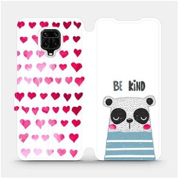 Flipové pouzdro na mobil Xiaomi Redmi Note 9 Pro - MH05S Be kind (5903516248407)