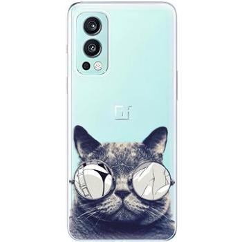iSaprio Crazy Cat 01 pro OnePlus Nord 2 5G (craca01-TPU3-opN2-5G)