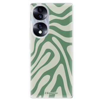 Odolné silikonové pouzdro iSaprio - Zebra Green - Honor 70