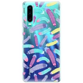 iSaprio Feather Pattern 01 pro Huawei P30 (featpatt01-TPU-HonP30)