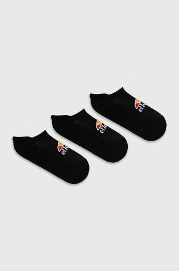 Ponožky Ellesse 3-pack černá barva