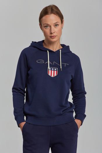 MIKINA GANT GANT SHIELD SWEAT HOODIE modrá XS