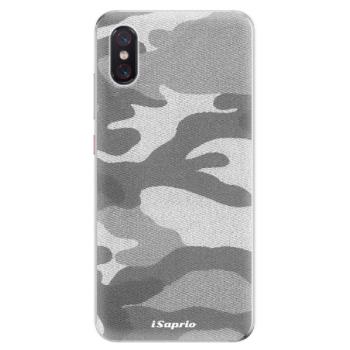 Odolné silikonové pouzdro iSaprio - Gray Camuflage 02 - Xiaomi Mi 8 Pro