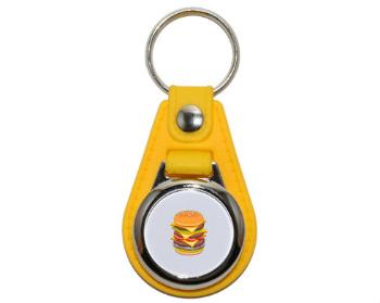 Klíčenka s mincí Hamburger