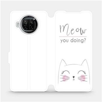 Flipové pouzdro na mobil Xiaomi MI 10T Lite - M098P Meow you doing? (5903516462889)