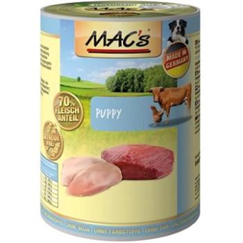 MAC's Dog Hovězí a Drůbeží pro Štěňata 400g (4027245009182)