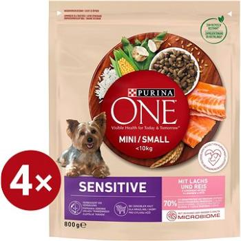 PURINA ONE sensitive dog losos 4 × 800 g (KRMP1296ss)