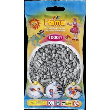 Hama H207-17 Midi Šedé korálky 1000 ks