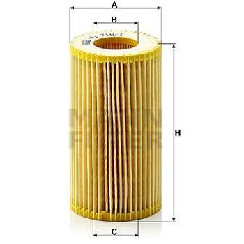 MANN-FILTER HU718/1z pro vozy BMW, LAND ROVER, MG, ROVER (HU718/1z)