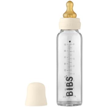 BIBS Baby Glass Bottle 225 ml kojenecká láhev Ivory 225 ml