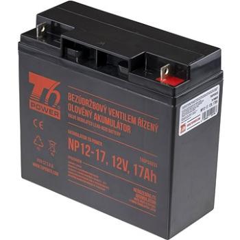 Akumulátor T6 Power NP12-17, 12V, 17Ah (T6UPS0033)