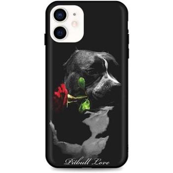 TopQ iPhone 12 mini silikon Pitbull Love 53305 (Sun-53305)