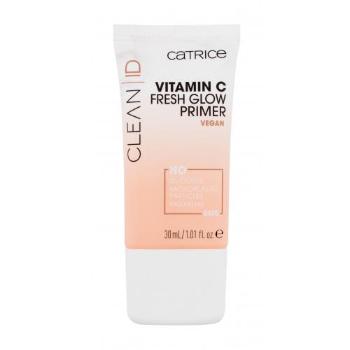 Catrice Clean ID Vitamin C Fresh Glow Primer 30 ml báze pod make-up pro ženy