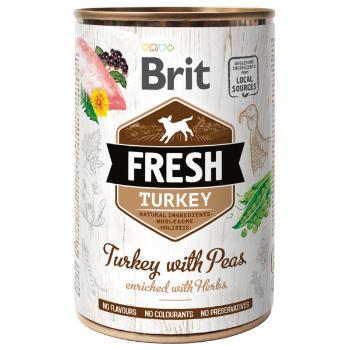 Konzerva Brit Fresh Turkey with Peas 400g