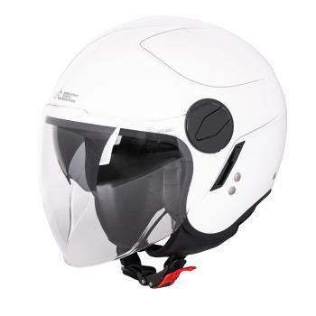 Přilba na skútr W-TEC Vernante  Glossy White  L (59-60)