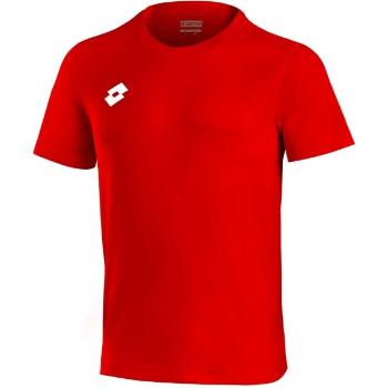 Lotto ELITE JR TEE JS Juniorské tričko, červená, velikost XL